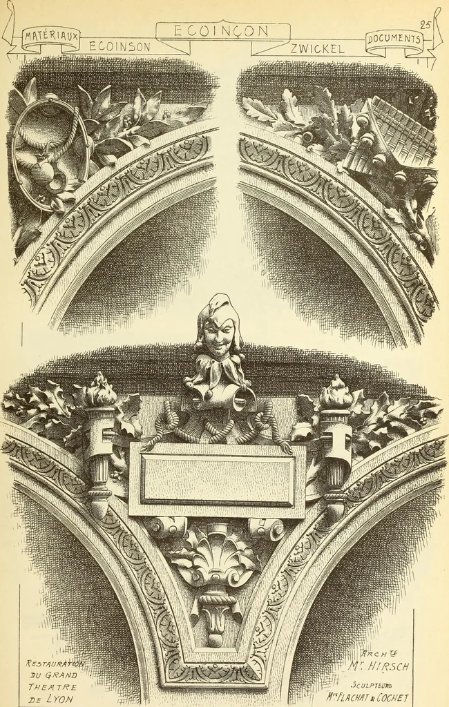 An illustration from Materials and documents of architecture and sculpture : classified alphabetically, 1915, leaf 176