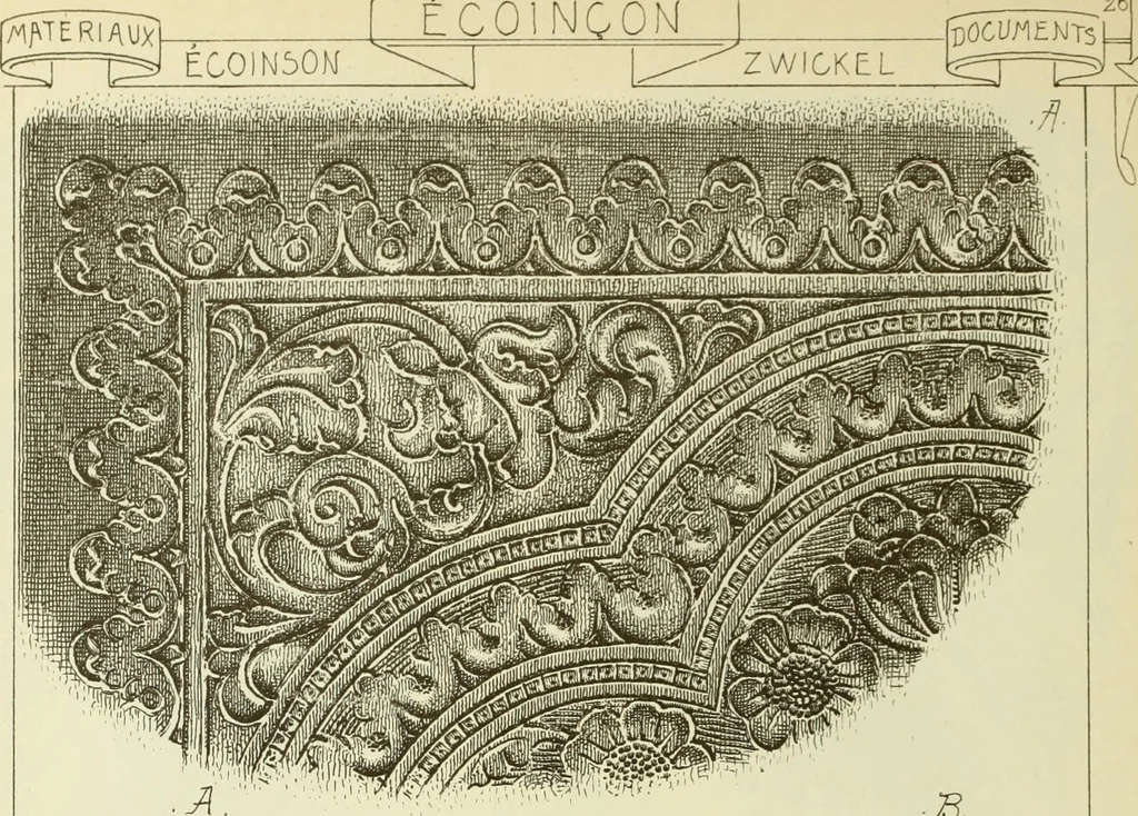 An illustration from Materials and documents of architecture and sculpture : classified alphabetically, 1915, leaf 177