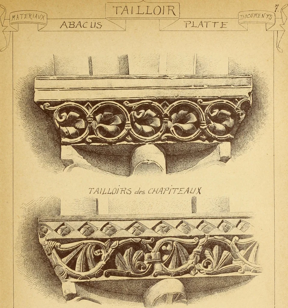 An illustration from Materials and documents of architecture and sculpture : classified alphabetically, 1915, leaf 18