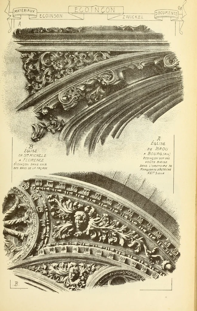 An illustration from Materials and documents of architecture and sculpture : classified alphabetically, 1915, leaf 180