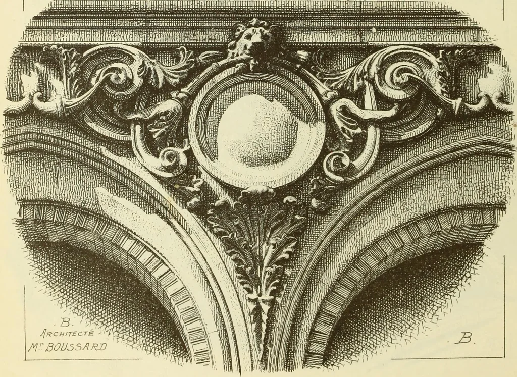 An illustration from Materials and documents of architecture and sculpture : classified alphabetically, 1915, leaf 181