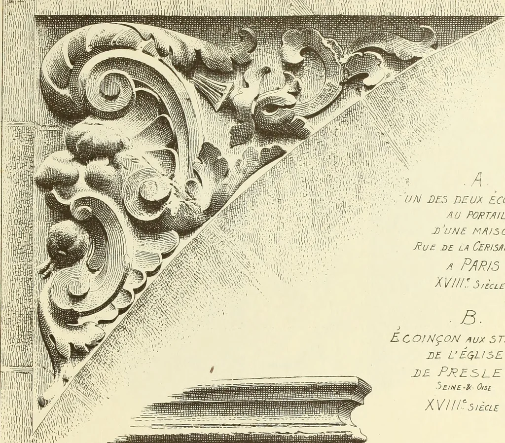 An illustration from Materials and documents of architecture and sculpture : classified alphabetically, 1915, leaf 182
