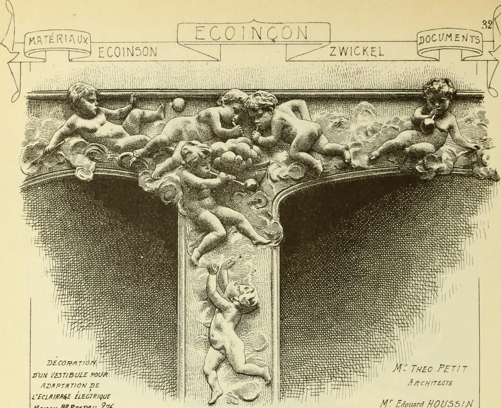 An illustration from Materials and documents of architecture and sculpture : classified alphabetically, 1915, leaf 183