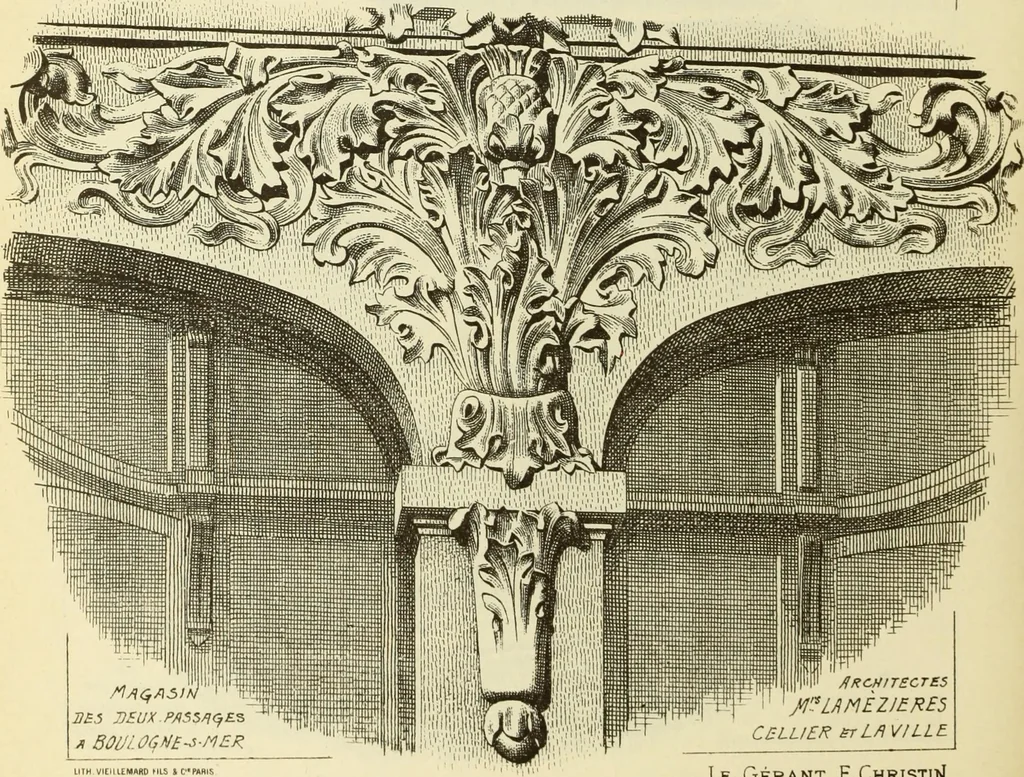 An illustration from Materials and documents of architecture and sculpture : classified alphabetically, 1915, leaf 183