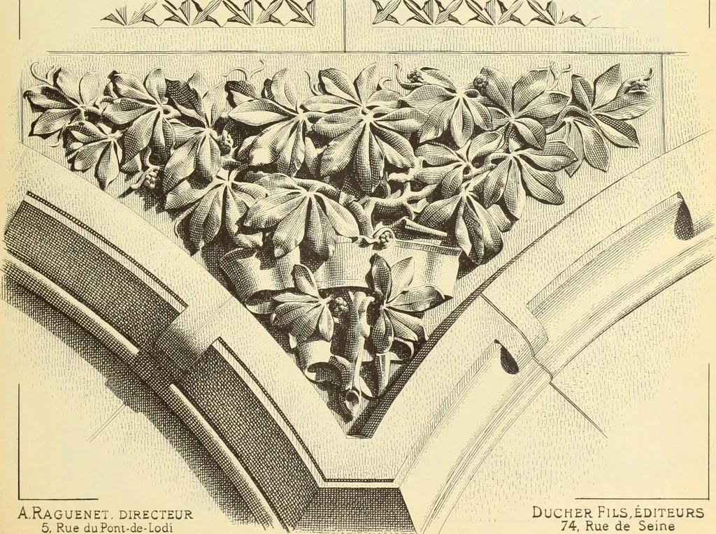 An illustration from Materials and documents of architecture and sculpture : classified alphabetically, 1915, leaf 184