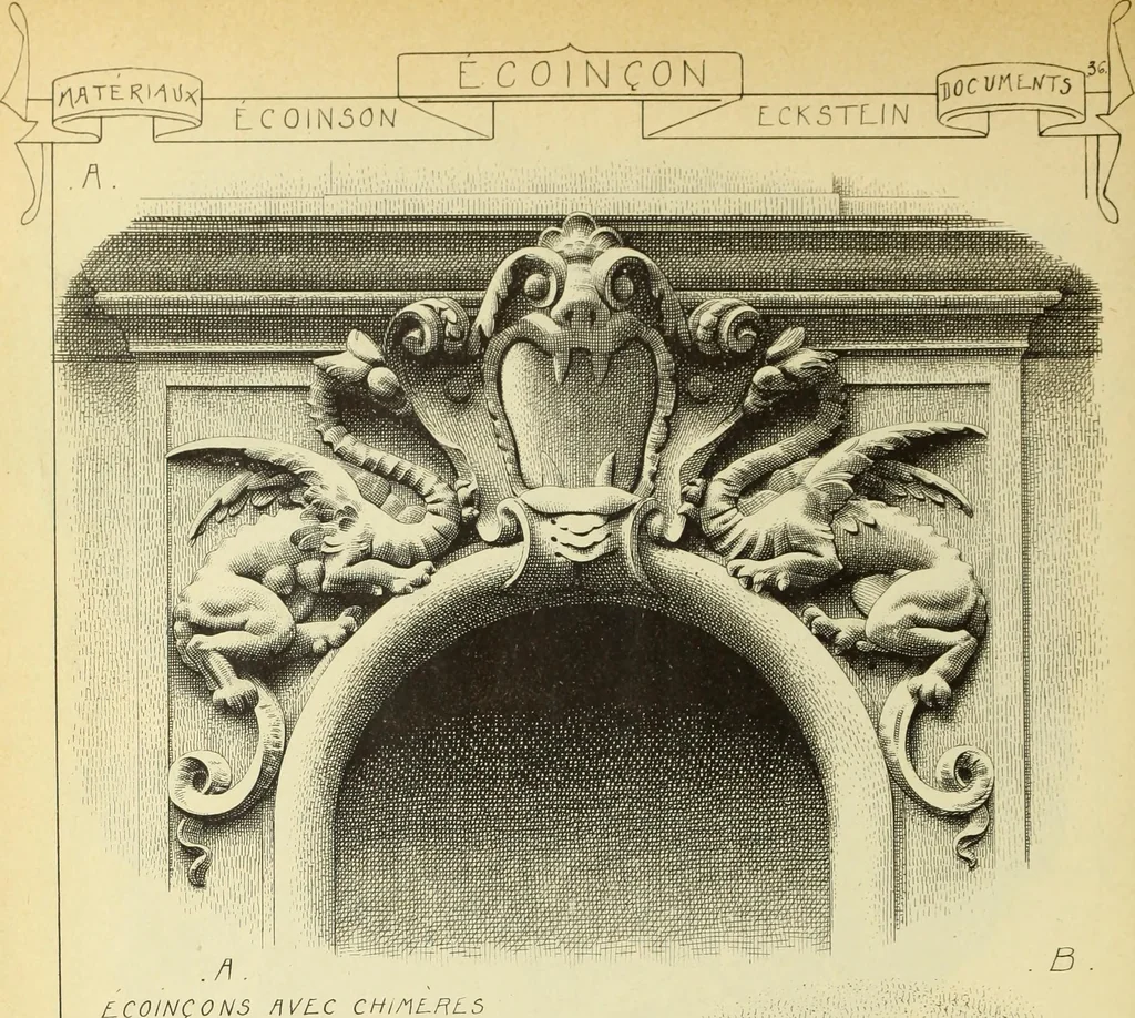 An illustration from Materials and documents of architecture and sculpture : classified alphabetically, 1915, leaf 187