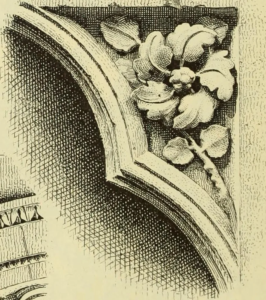 An illustration from Materials and documents of architecture and sculpture : classified alphabetically, 1915, leaf 187
