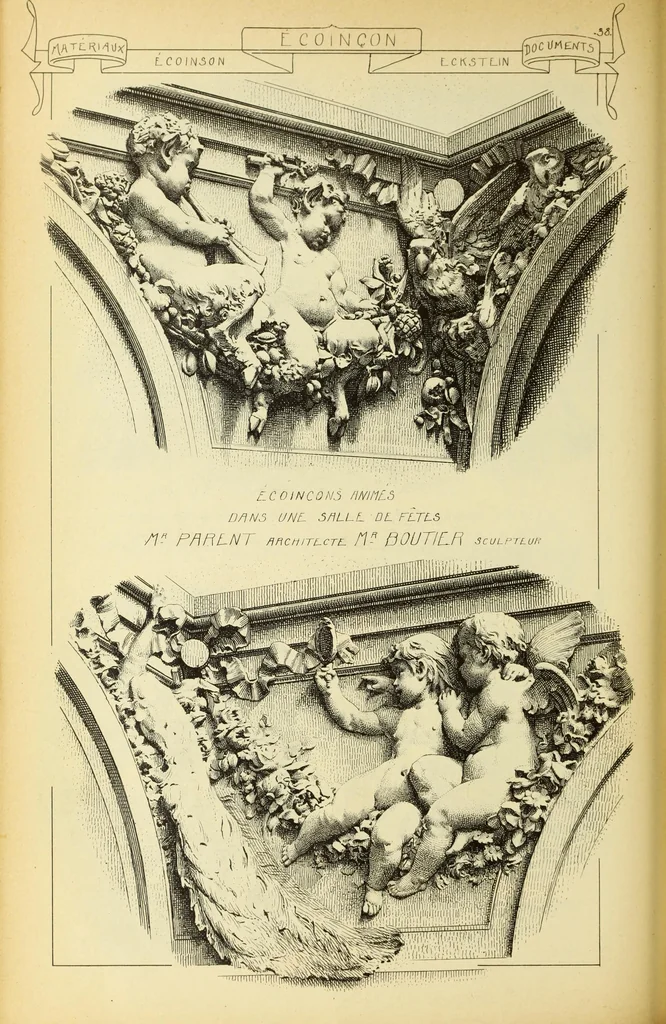 An illustration from Materials and documents of architecture and sculpture : classified alphabetically, 1915, leaf 189
