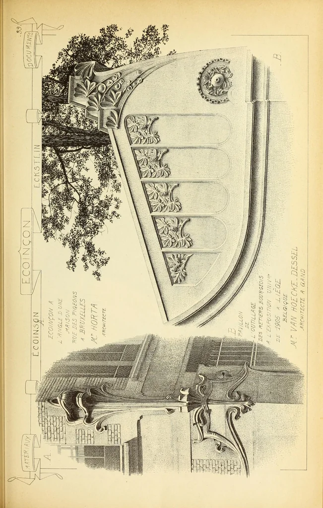 An illustration from Materials and documents of architecture and sculpture : classified alphabetically, 1915, leaf 190