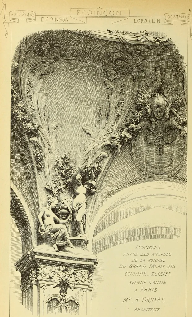 An illustration from Materials and documents of architecture and sculpture : classified alphabetically, 1915, leaf 191