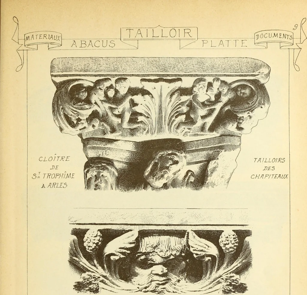 An illustration from Materials and documents of architecture and sculpture : classified alphabetically, 1915, leaf 20