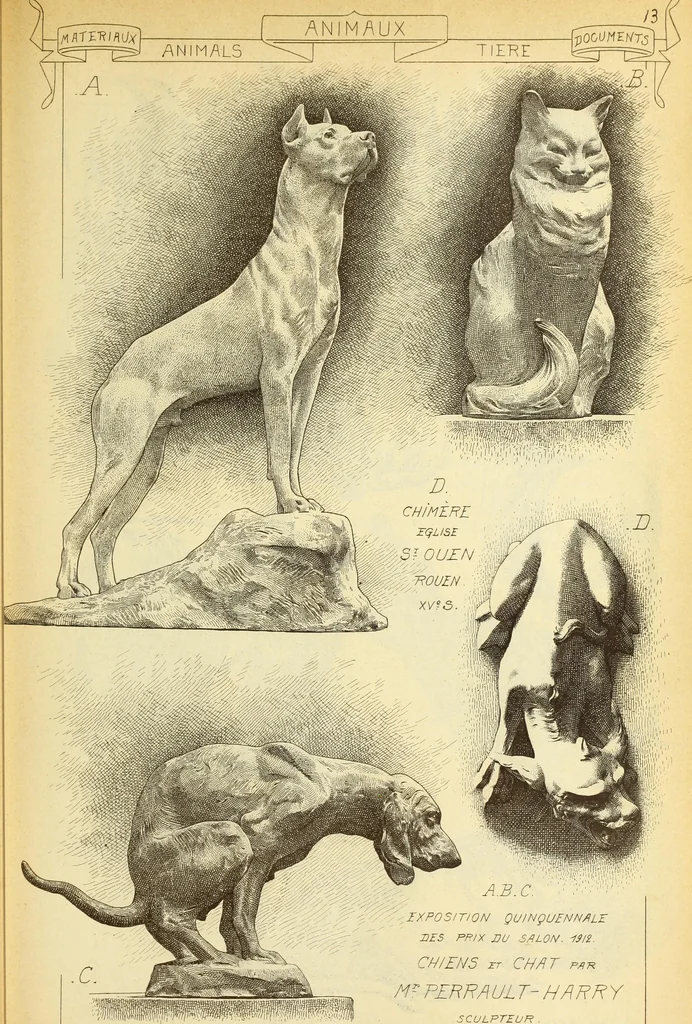 An illustration from Materials and documents of architecture and sculpture : classified alphabetically, 1915, leaf 204