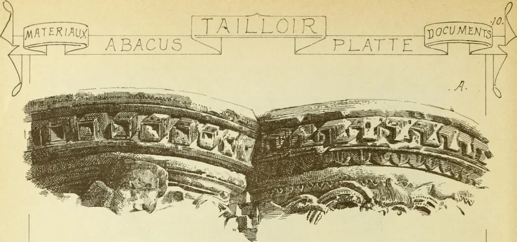An illustration from Materials and documents of architecture and sculpture : classified alphabetically, 1915, leaf 21