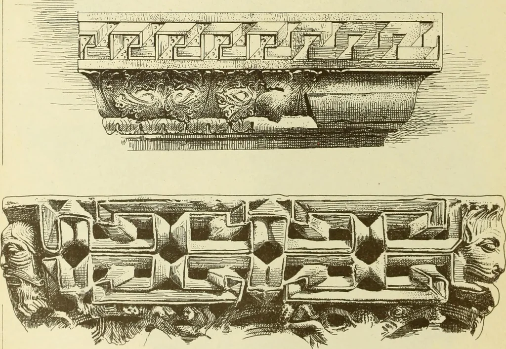 An illustration from Materials and documents of architecture and sculpture : classified alphabetically, 1915, leaf 21