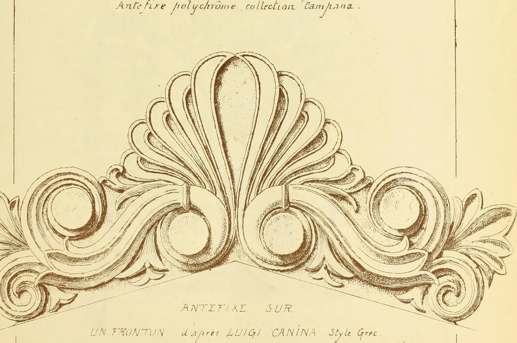 An illustration from Materials and documents of architecture and sculpture : classified alphabetically, 1915, leaf 210