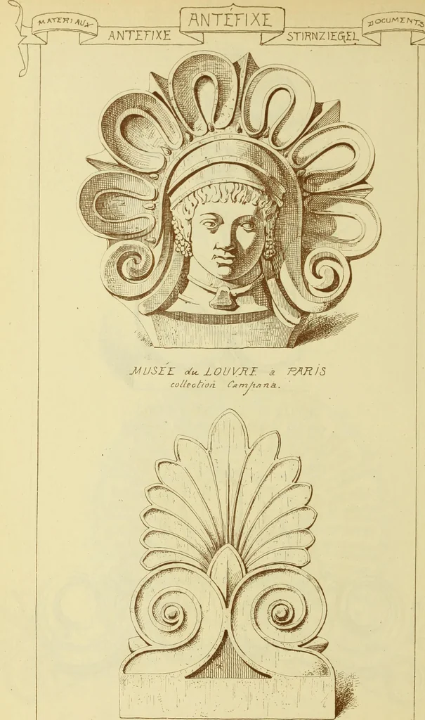 An illustration from Materials and documents of architecture and sculpture : classified alphabetically, 1915, leaf 211