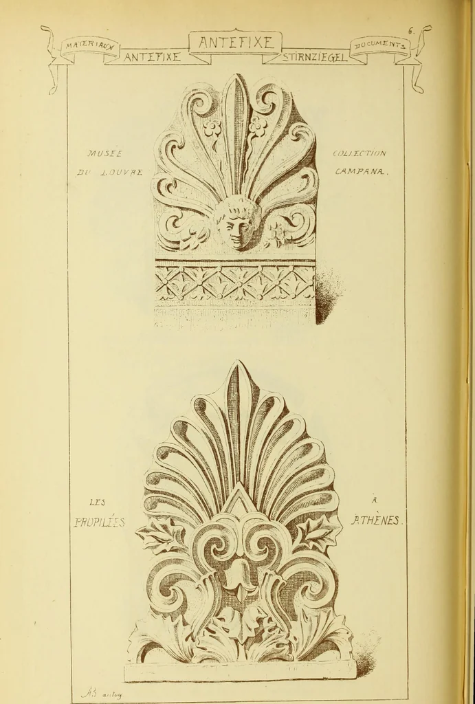 An illustration from Materials and documents of architecture and sculpture : classified alphabetically, 1915, leaf 213