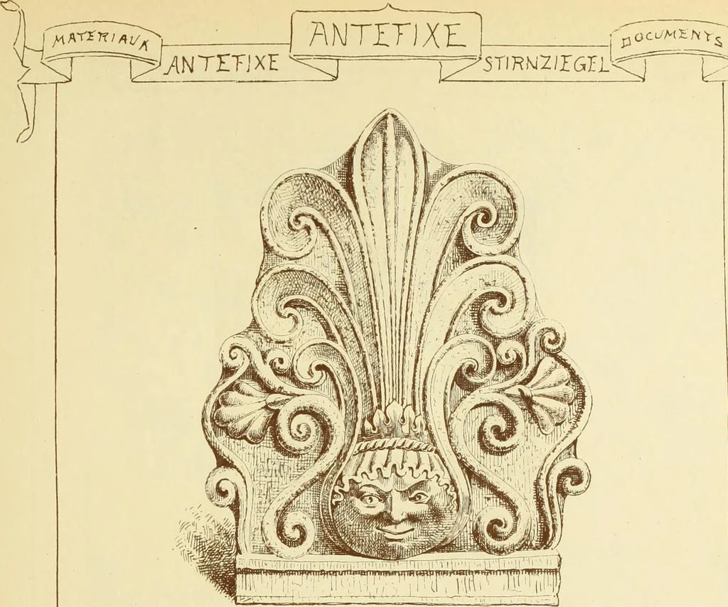An illustration from Materials and documents of architecture and sculpture : classified alphabetically, 1915, leaf 214