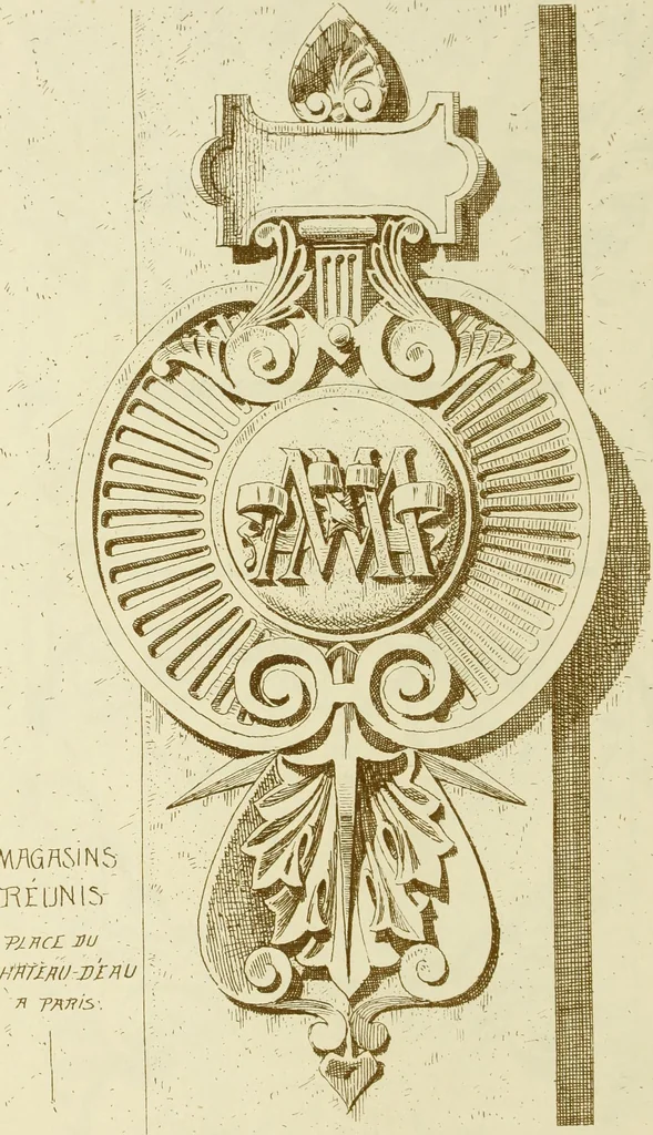 An illustration from Materials and documents of architecture and sculpture : classified alphabetically, 1915, leaf 217