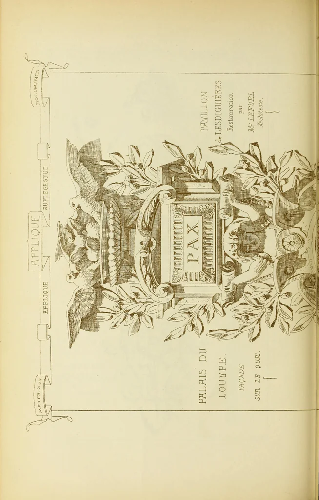 An illustration from Materials and documents of architecture and sculpture : classified alphabetically, 1915, leaf 219