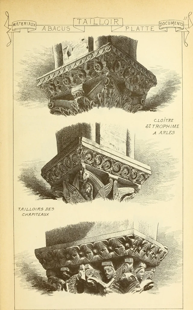 An illustration from Materials and documents of architecture and sculpture : classified alphabetically, 1915, leaf 22