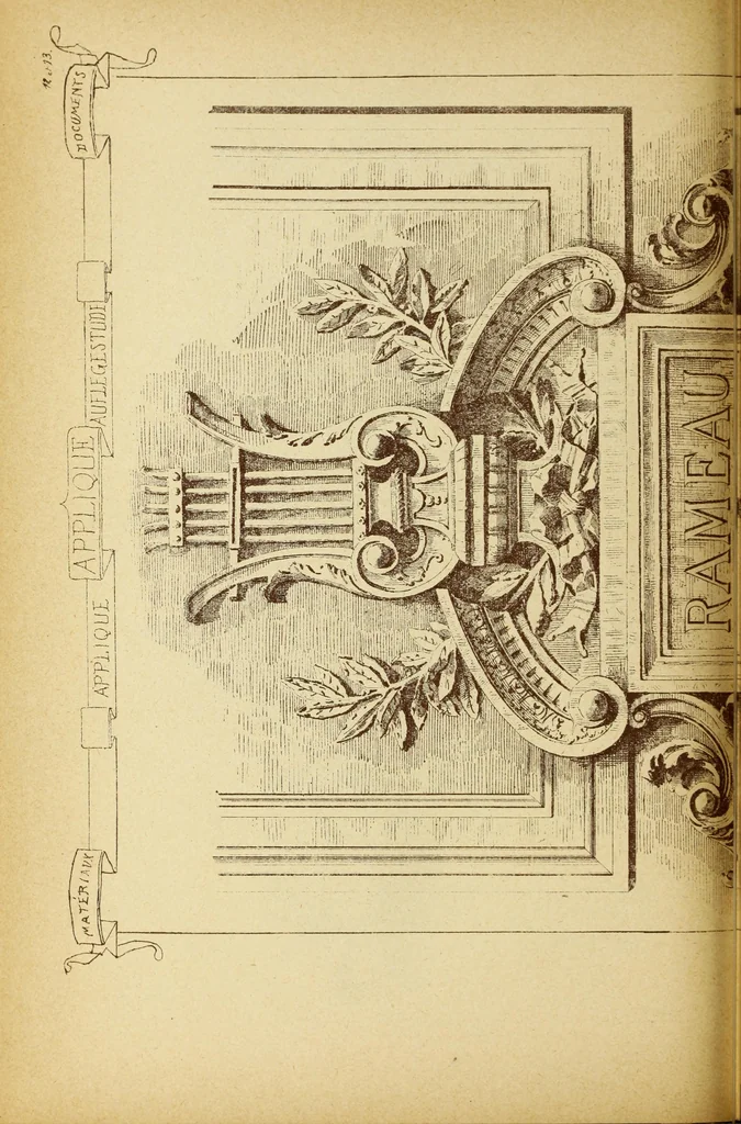 An illustration from Materials and documents of architecture and sculpture : classified alphabetically, 1915, leaf 227