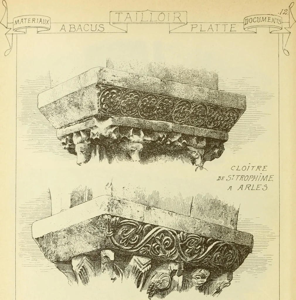 An illustration from Materials and documents of architecture and sculpture : classified alphabetically, 1915, leaf 23