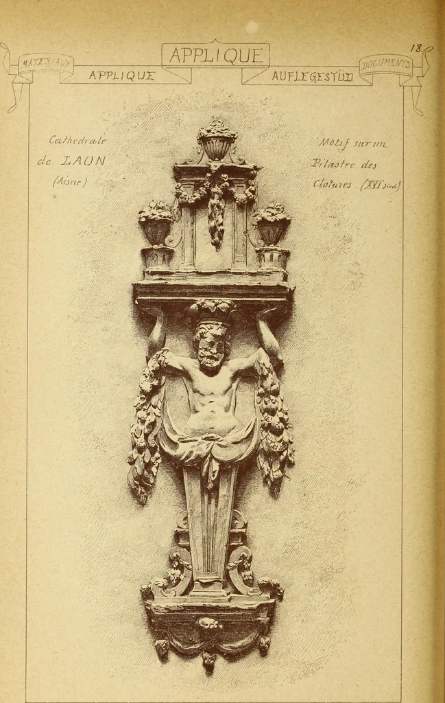 An illustration from Materials and documents of architecture and sculpture : classified alphabetically, 1915, leaf 233