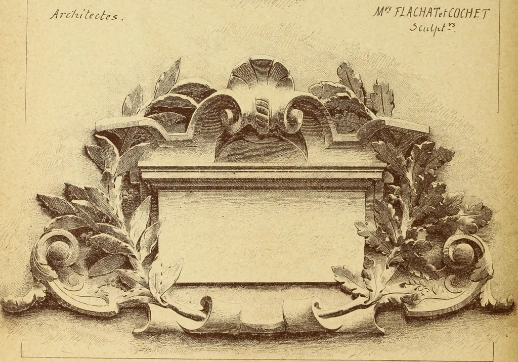 An illustration from Materials and documents of architecture and sculpture : classified alphabetically, 1915, leaf 237