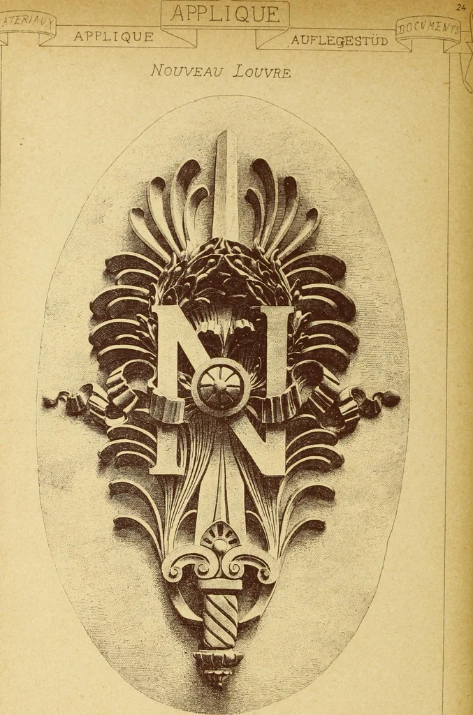 An illustration from Materials and documents of architecture and sculpture : classified alphabetically, 1915, leaf 239