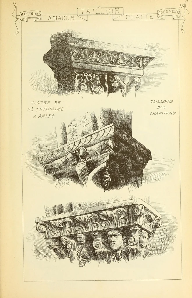An illustration from Materials and documents of architecture and sculpture : classified alphabetically, 1915, leaf 24