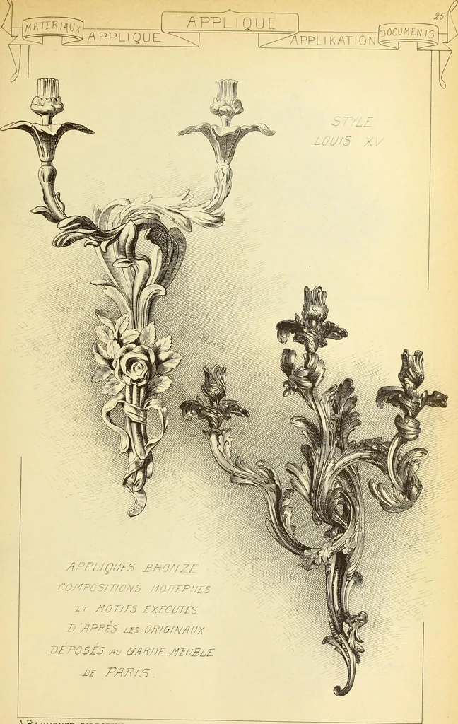 An illustration from Materials and documents of architecture and sculpture : classified alphabetically, 1915, leaf 240