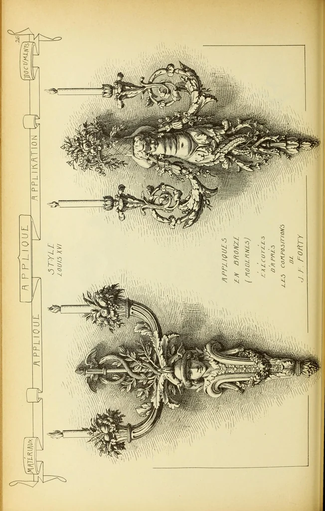 An illustration from Materials and documents of architecture and sculpture : classified alphabetically, 1915, leaf 241