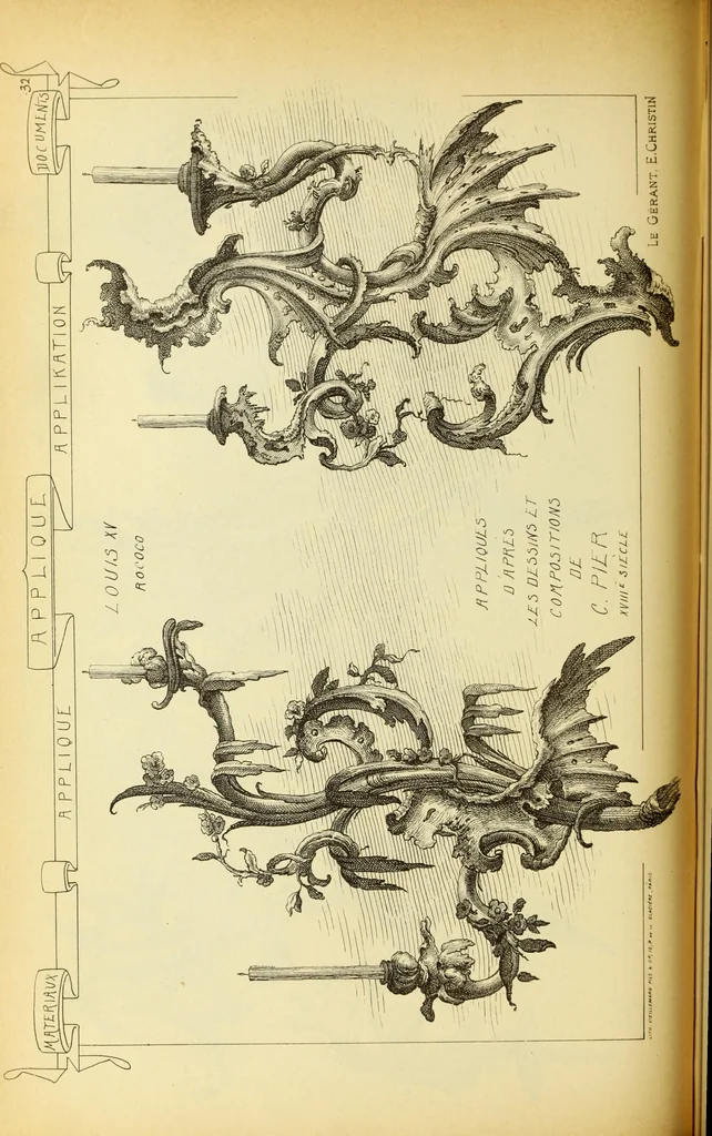 An illustration from Materials and documents of architecture and sculpture : classified alphabetically, 1915, leaf 247
