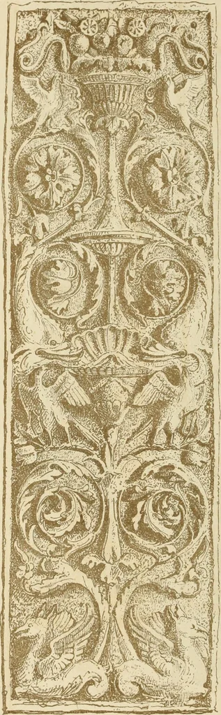 An illustration from Materials and documents of architecture and sculpture : classified alphabetically, 1915, leaf 249