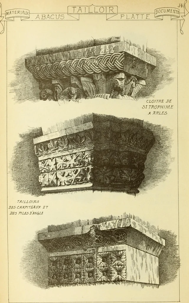 An illustration from Materials and documents of architecture and sculpture : classified alphabetically, 1915, leaf 25
