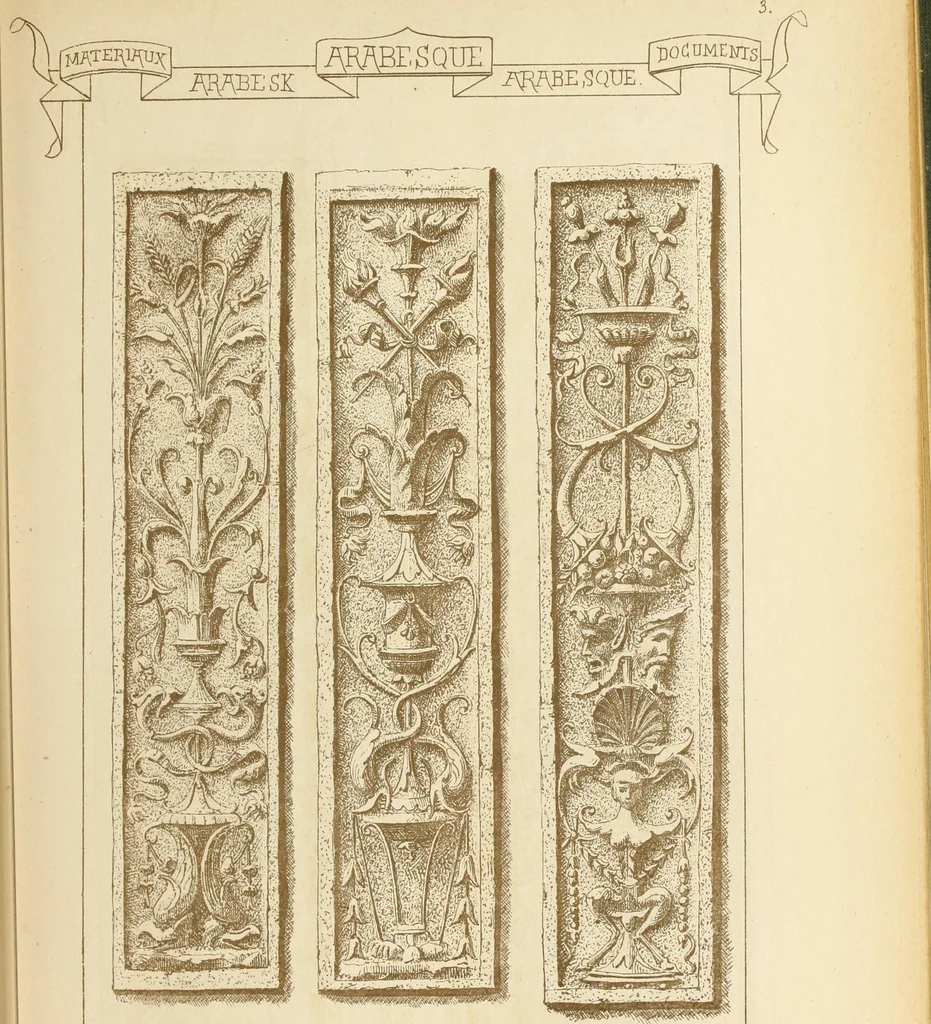 An illustration from Materials and documents of architecture and sculpture : classified alphabetically, 1915, leaf 250