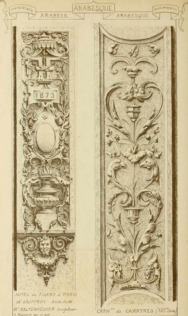 An illustration from Materials and documents of architecture and sculpture : classified alphabetically, 1915, leaf 251