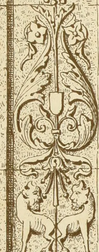 An illustration from Materials and documents of architecture and sculpture : classified alphabetically, 1915, leaf 252