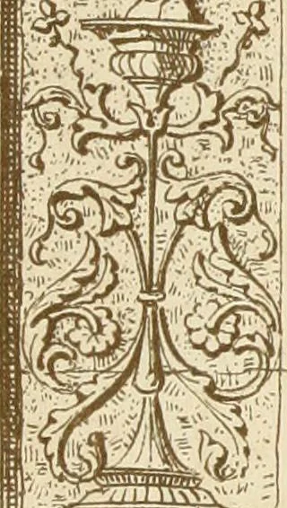 An illustration from Materials and documents of architecture and sculpture : classified alphabetically, 1915, leaf 252