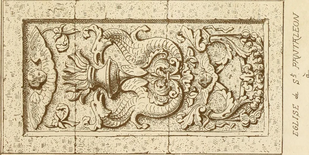 An illustration from Materials and documents of architecture and sculpture : classified alphabetically, 1915, leaf 252