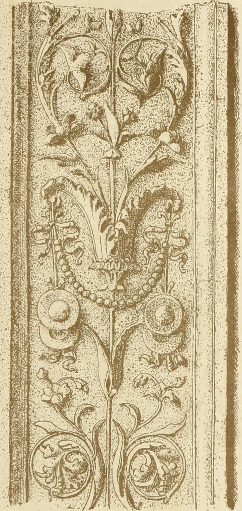 An illustration from Materials and documents of architecture and sculpture : classified alphabetically, 1915, leaf 254