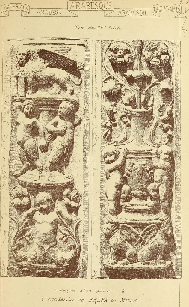 An illustration from Materials and documents of architecture and sculpture : classified alphabetically, 1915, leaf 256