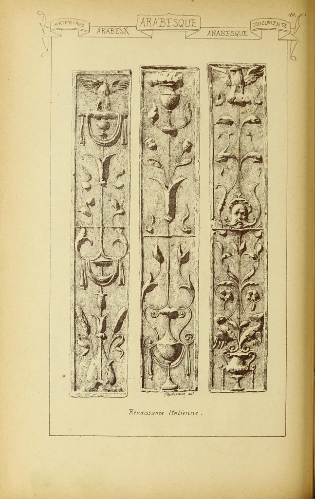 An illustration from Materials and documents of architecture and sculpture : classified alphabetically, 1915, leaf 257