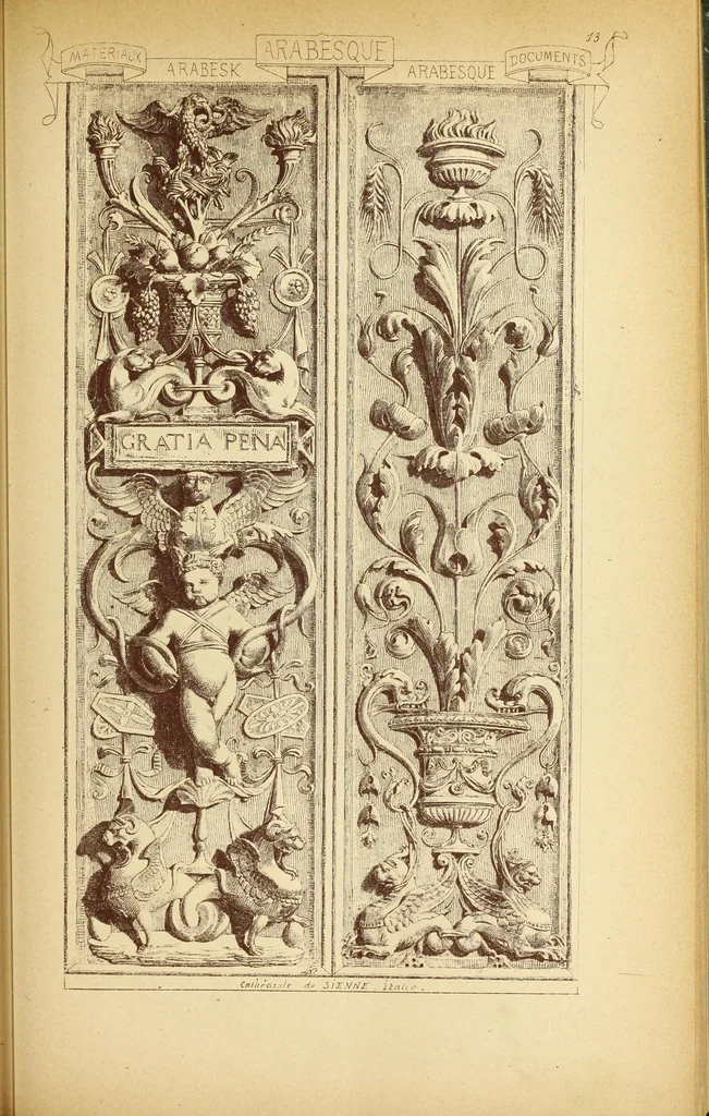 An illustration from Materials and documents of architecture and sculpture : classified alphabetically, 1915, leaf 260