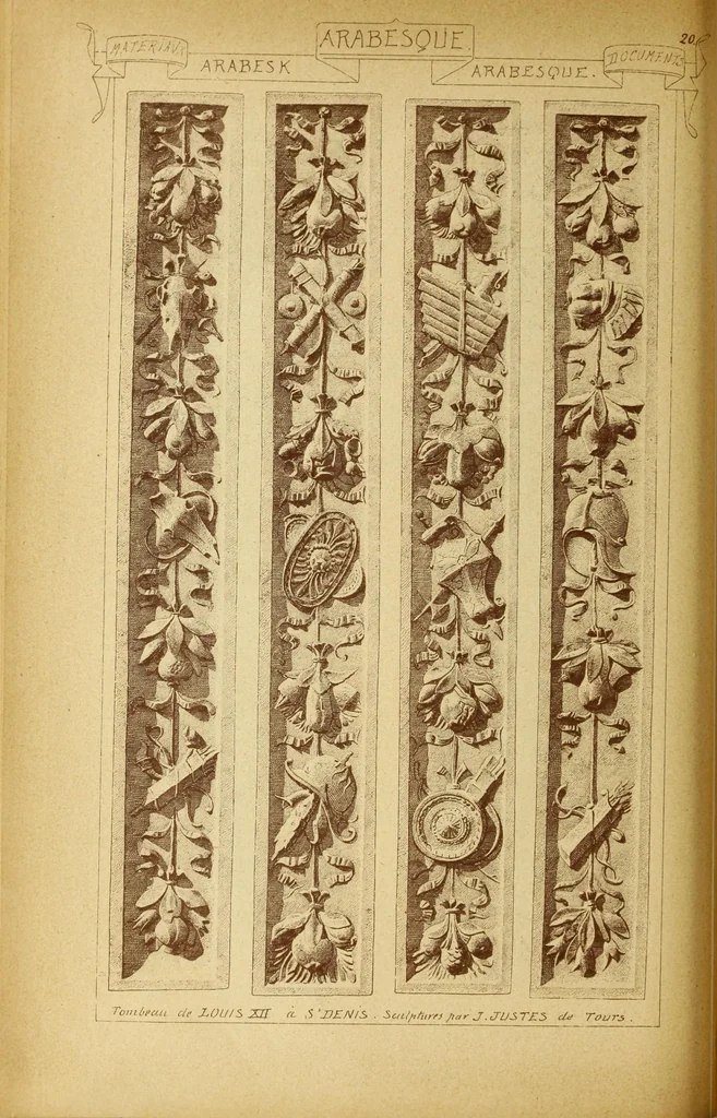 An illustration from Materials and documents of architecture and sculpture : classified alphabetically, 1915, leaf 267