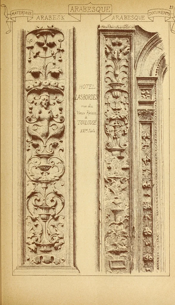 An illustration from Materials and documents of architecture and sculpture : classified alphabetically, 1915, leaf 270