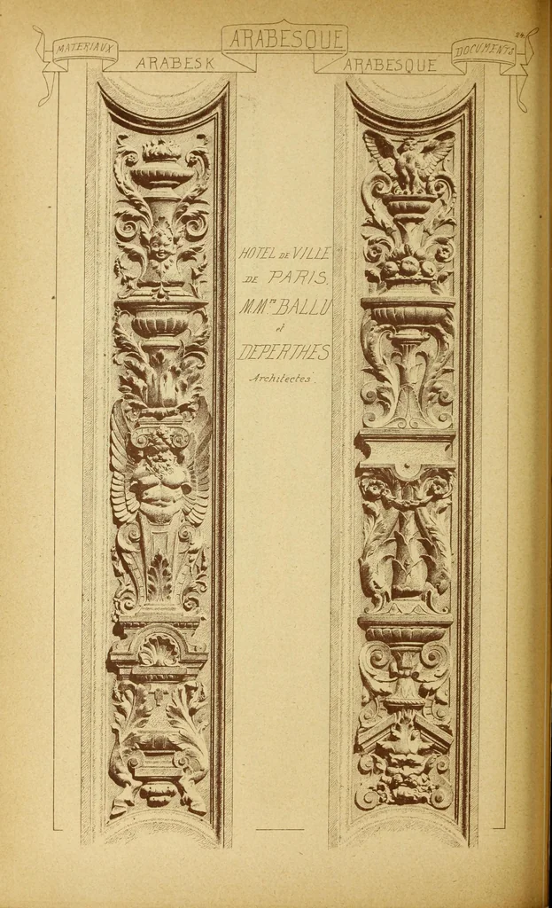 An illustration from Materials and documents of architecture and sculpture : classified alphabetically, 1915, leaf 271