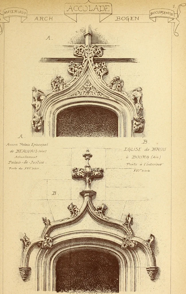 An illustration from Materials and documents of architecture and sculpture : classified alphabetically, 1915, leaf 272