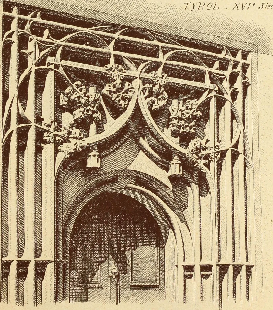 An illustration from Materials and documents of architecture and sculpture : classified alphabetically, 1915, leaf 278